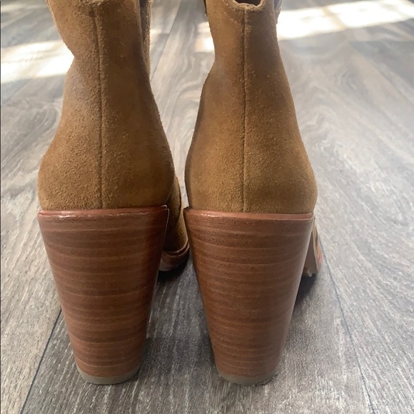 Joie Almond Toe Suede Monte Booties - Picture 3 of 8